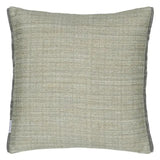 MANIPUR SILVER VELVET CUSHION 43X43CM