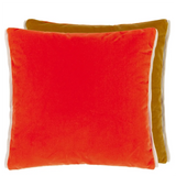 VARESE ZINNIA & OCHRE VELVET 43X43CM