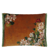 FLEURS D ARTISTES VELOURS TERRACOTTA 60X45CM