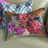 FLEURS D ARTISTES VELOURS TERRACOTTA 60X45CM