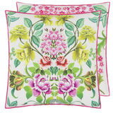 ELEONORA LINEN FUCHSIA CUSHION 55X55CM