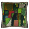 RAKU PATCHWORK EMERALD VELVET 50X50CM