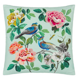 MIRAFLORES DUCK EGG EMBROIDERED 50X50CM