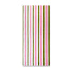 Stripe Pink Avocado Tablecloth 165cm x 300cm