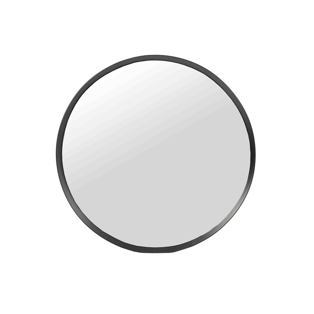 Round Iron Mirror