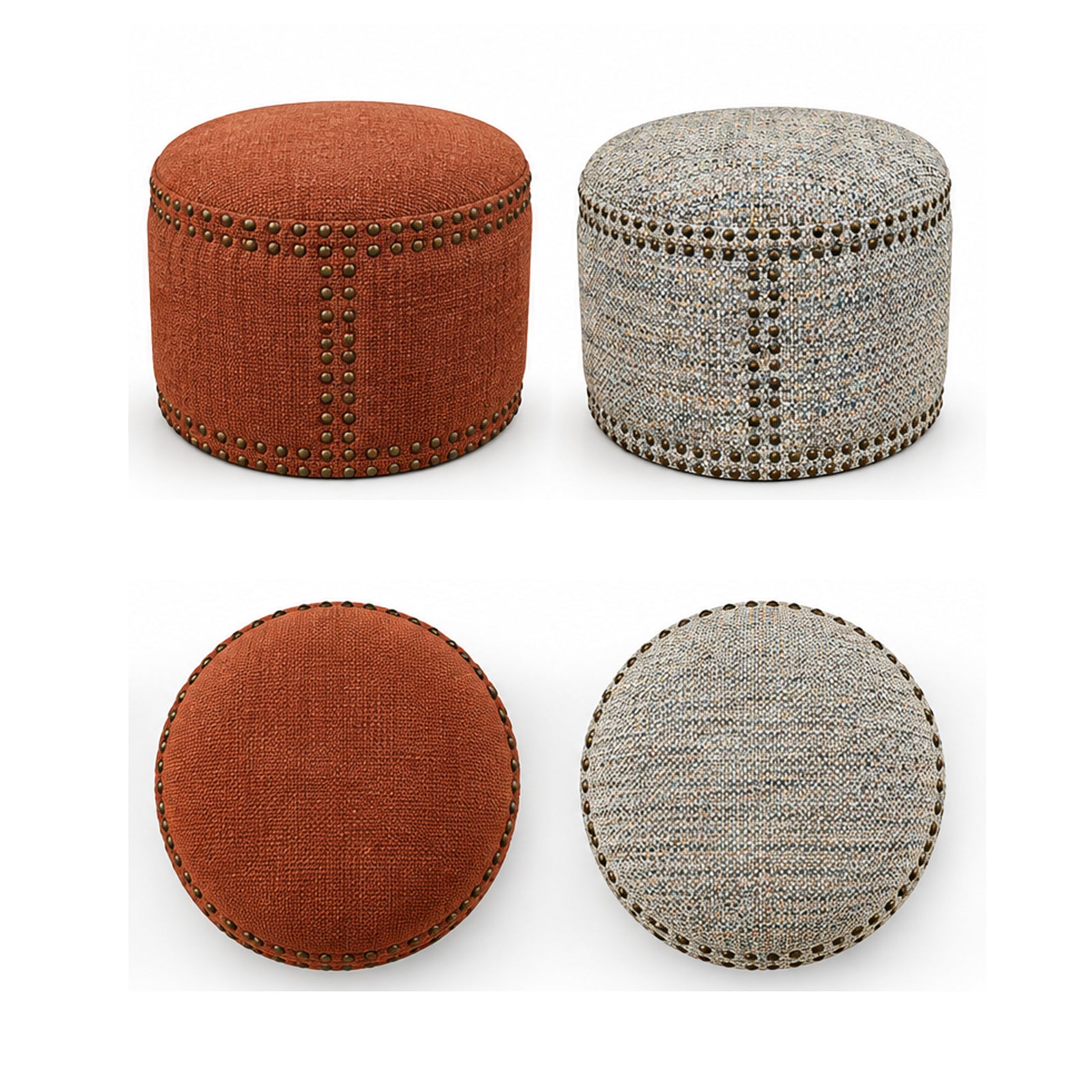 Round Studs Stool