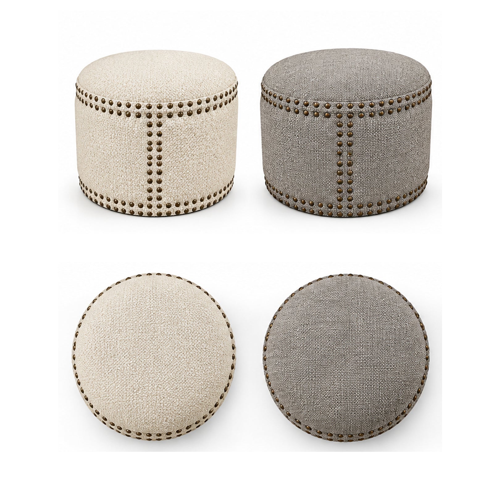Round Studs Stool