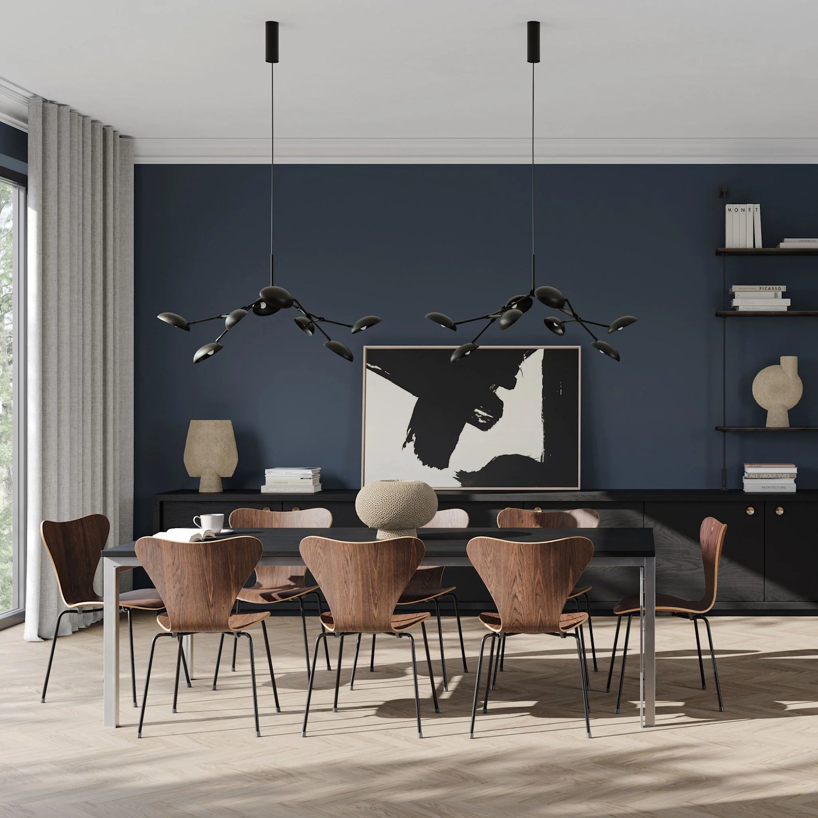 Drop Chandelier Mini Bronze