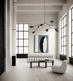 Stingray Chandelier Bronze