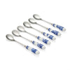 Blue Italian Tea Spoons