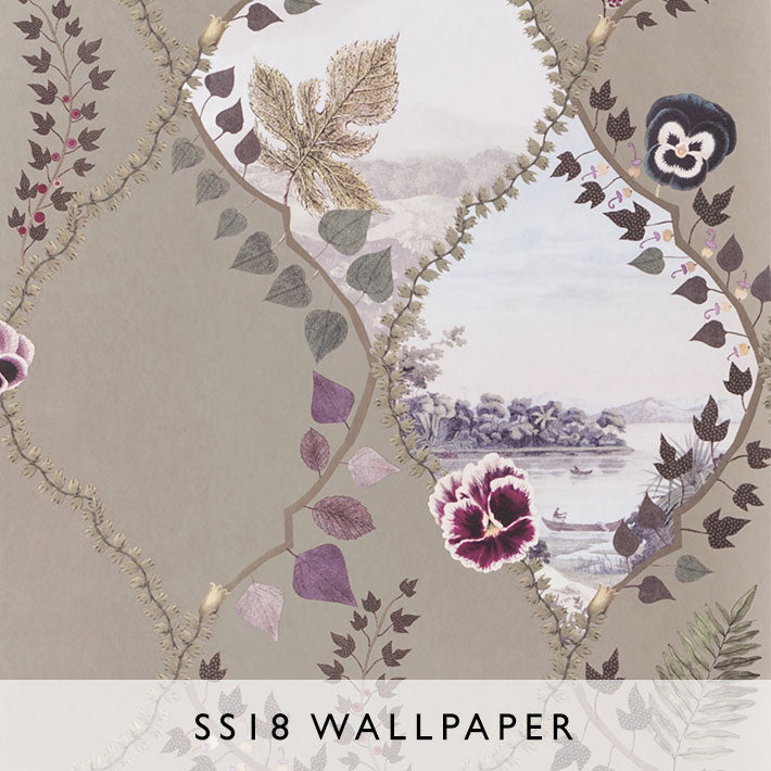 Wallpaper Coup De Vent in Cuivre | Christian Lacroix SS18 | Janine Kuala Lumpur