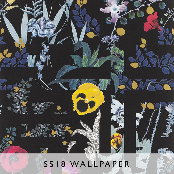 Wallpaper Primavera Labyrinthum in Crespuscule | Christian Lacroix SS18 | Janine Kuala Lumpur