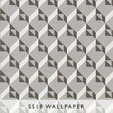 Wallpaper Dufrene in Noir | Designers Guild SS18 | Janine Kuala Lumpur