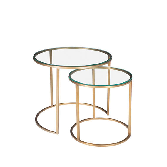 Kanta Nesting Table Brass