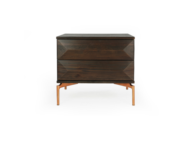 Maja Night Stand In Coffee Finish