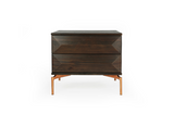 Maja Night Stand In Coffee Finish