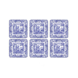 Pimpernel Blue Italian Coasters Set of 6