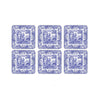 Pimpernel Blue Italian Coasters Set of 6