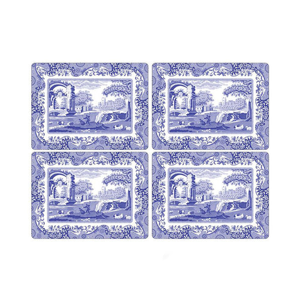 Pimpernel Blue Italian Large Placemats Set of 4