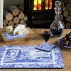 Pimpernel Blue Italian Coasters Set of 6