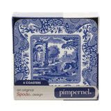 Pimpernel Blue Italian Coasters Set of 6