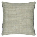 MANIPUR SILVER VELVET CUSHION 43X43CM