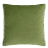 VARESE PRUSSIAN & GRASS VELVET CUSHION 43X43CM