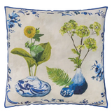 KAWANA LINEN COBALT CUSHION 50X50CM