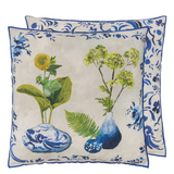 KAWANA LINEN COBALT CUSHION 50X50CM