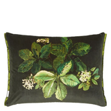 PASQUEFLOWER OLIVE VELVET 60X45CM