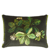PASQUEFLOWER OLIVE VELVET 60X45CM