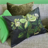 PASQUEFLOWER OLIVE VELVET 60X45CM
