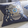 PALETTE PROVENCALE INDIGO EMBROIDERED 50X50CM