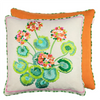 PRIMEVERE FUCHSIA EMBROIDERED 50X50CM