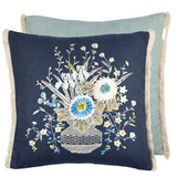 PALETTE PROVENCALE INDIGO EMBROIDERED 50X50CM