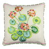 PRIMEVERE FUCHSIA EMBROIDERED 50X50CM