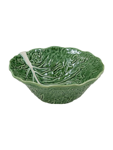 Deep Salad Bowl Green Natural