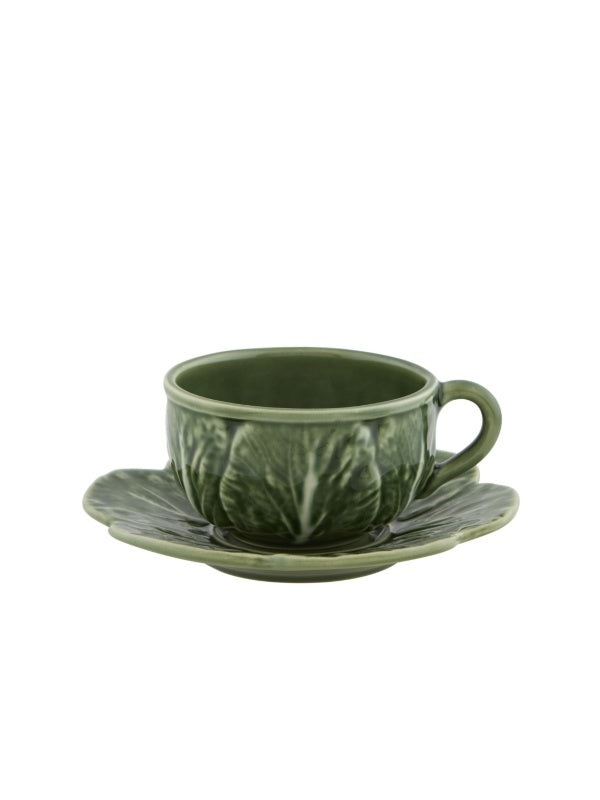 Cabbage - Tea cup and saucer
