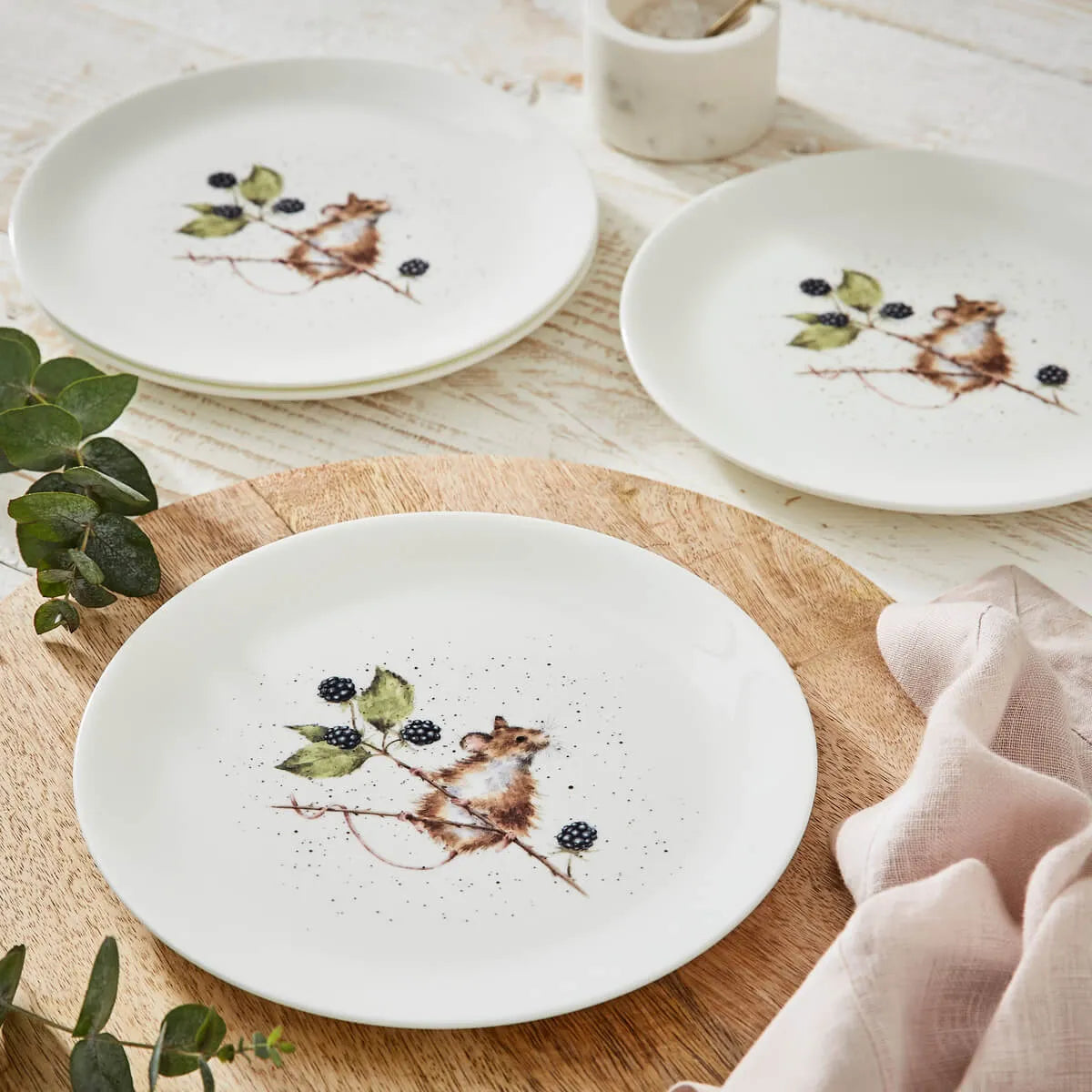 Wrendale Mouse Coupe Plate 20cm