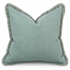 Soft Sage Green Fringed Cushion 50X50CM