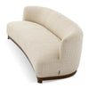 Sofa Stelvio Walnut Finish Winslow Chenille Beige Eichholtz 232CM (Coming Soon)