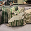 The Willow Egret Embroidered Cushion 45x45cm