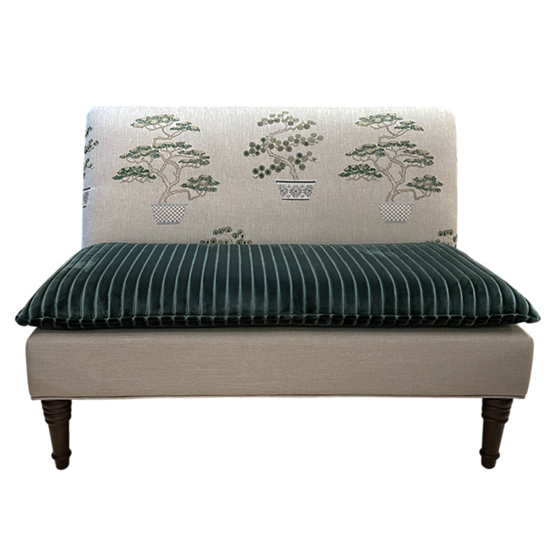 Islington 2 Seater In Penjing Scallion Green By Sanderson