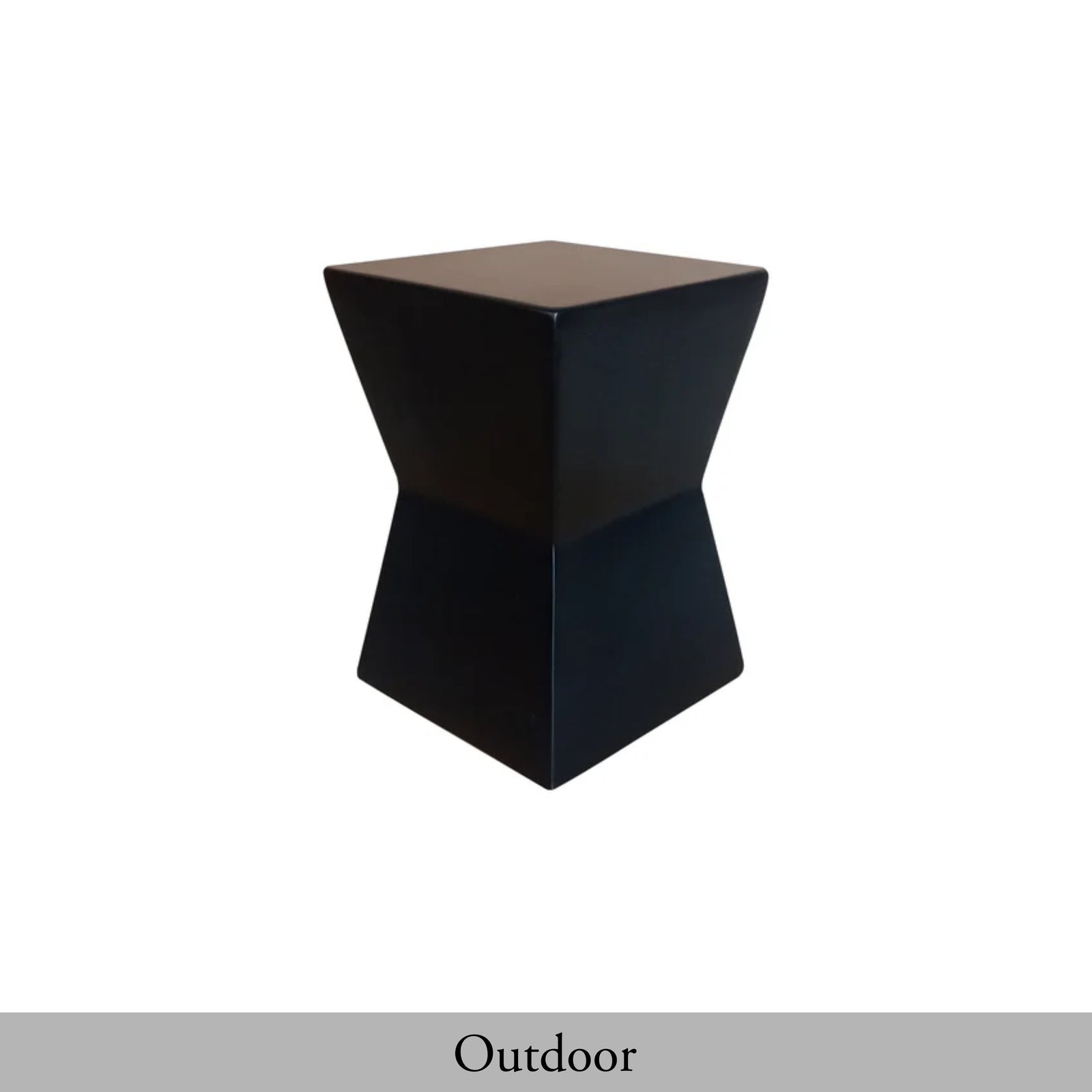 Nina Fiberglass Stool Lava
