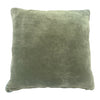 Celadon Blossom Embroidered Velvet Cushion 50X50CM