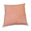 Terracotta Flange Linen Cushion 50X50CM