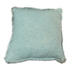 Soft Sage Green Fringed Cushion 50X50CM