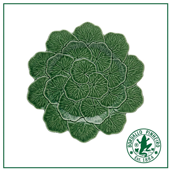 GERANIUM CHARGER PLATE 33CM