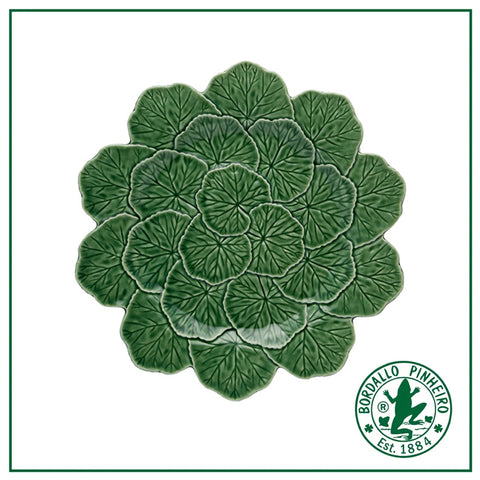 GERANIUM CHARGER PLATE 33CM