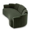 Sofa Marbella Torrin Green Velvet 232cm (Coming Soon)